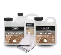 WOCA Floor Maintenance Kit for Lacquered Surfaces, 1 L
