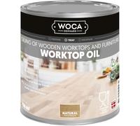 WOCA Denmark Worktop Oil Natural |750 ml| Finish & Restore Wood Butcher Block countertops, Cutting Boards, Kitchen Furniture and Other Wood Items Naturally. Food Contact Safe