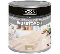 WOCA Denmark Worktop Oil White |750 ml| Finish & Restore Wood Butcher Block countertops, Cutting Boards, Kitchen Furniture and Other Wood Items Naturally. Food Contact Safe