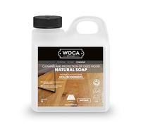 WOCA Natural Soap, Natural Colour, Concentrated Wooden Floor Cleaner for Oiled, Waxed and Soaped Surfaces, Parquet, Furniture and Worktops, Indoor Climate Labelled, 1 L