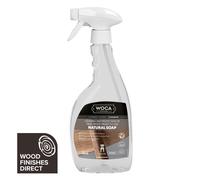 WOCA Natural Soap Spray - 750ml - Ready to Use Cleaner for Oiled Wood Surfaces