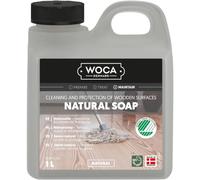 WOCA Natural Soap Floor Cleaner, Ideal for Oiled Wood, Ecofriendly, Perfect for Oiled Furniture, Table Tops and All Other Natural Surfaces (1L)