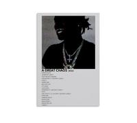 WOCGHWPOT A Great Chaos-Ken Carson Waterproof Poster Wall Decoration Living Room Bathroom Kitchen Multifunctional Modern Printing Easy to Clean Decorative Gifts 16x24inch(40x60cm) Unframe-style