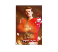 WOCGHWPOT Brock Purdy Waterproof Poster Wall Decoration Living Room Bathroom Kitchen Multifunctional Modern Printing Easy to Clean Decorative Gifts 16x24inch(40x60cm) Unframe-style