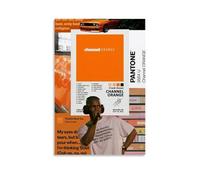 WOCGHWPOT Channel Orange by Frank Ocean Waterproof Poster Wall Decoration Living Room Bathroom Kitchen Multifunctional Modern Printing Easy to Clean Decorative Gifts 20x30inch(50x75cm) Unframe-style