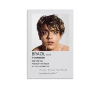 WOCGHWPOT Declan McKenna Brazil Waterproof Poster Wall Decoration Living Room Bathroom Kitchen Multifunctional Modern Printing Easy to Clean Decorative Gifts 20x30inch(50x75cm) Unframe-style