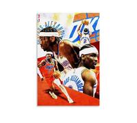 WOCGHWPOT Shai Gilgeous-Alexander Waterproof Poster Wall Decoration Living Room Bathroom Kitchen Multifunctional Modern Printing Easy to Clean Decorative Gifts 16x24inch(40x60cm) Unframe-style