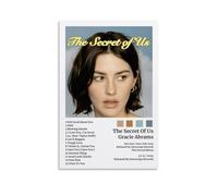 WOCGHWPOT The Secret of Us-Gracie Abrams Waterproof Poster Wall Decoration Living Room Bathroom Kitchen Multifunctional Modern Printing Easy to Clean Decorative Gifts 12x18inch(30x45cm) Unframe-style