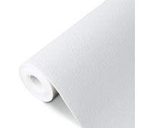 WochiTV Shelf Liner for Cabinets, Drawer 11.8 x 354 inches, Non Adhesive Non Slip Foam Mat for Kitchen, Pantry, Bathroom, Cupboard, Garage, Closet, Shelves, Drawer, Tool Box, White