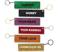 WOCOCN Personalized Tags,Custom Luggage Tags 6PCS,Cute Acrylic Name Tag,Luggage Tags for Cruise,Suitable for Key,Suitcases,Bag, Baggage (Acrylic Luggage Tag A)