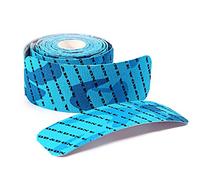 WOD&DONE Premium Pre-Cut 3 Rolls of 32pcs 6in x 2in Strips Athletic Thumb Protection Tape for Functional Fitness Hook Grip Olympic Weightlifting (Blue, 3Rolls)