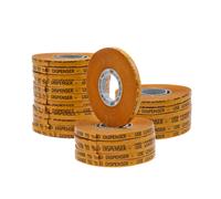 WOD General Purpose ATG Tape for Pink Glider 1/4 inch x 36 yds. (Set of 24 Rolls) Adhesive Transfer Tape Refill Rolls Clear Adhesive on Gold Liner (