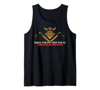Wodan Berserker Odin ancient Germans Runes Futhark Vikings Tank Top