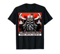 Wodan Odin ancient Germans Futhark Vikings Runes Berserker T-Shirt