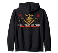 Wodan Odin Berserker ancient Germans Runes Futhark Vikings Zip Hoodie