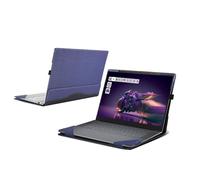 WODBAO Laptop Case for Dell 16 Premium Laptop DA16250 [not Compatible with Any Other Model] ，2 in 1 PU Leather Inside Pocket Cover (Dark Blue)