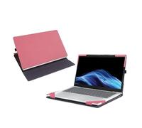 WODBAO Laptop case for HP OmniBook 5 Laptop Next Gen AI 14-he0037nr 14"[not Compatible with Any Other Model] ，OmniBook 5 Flip 2-in-1 Laptop 14-fp0057nr PU Leather Inside Pocket Cove (Pink)