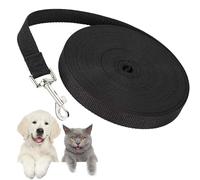 wodehaainiyibeizi 10m Extra Long Line Dog Lead Leash for Large Medium Small Puppy Nylon Training Lead with Padded Handle for Large Medium Small Pet Walking Obedience Outdoor Play