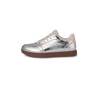 Woden Bjork Leather Silver size 36 | Sneakers Outlet | Women | Gray 36