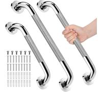 Wodesitiy Bathroom Grab Bars | Non-Slip Support Bar | 3 Piece Senior Bathtub Shower Grab Bar | for Seniors, Disabled, Toilet, Stairwell, Hallway, Bed, Wet Room, Pool, Hospital