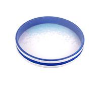 WodGod 10-Inch Ocean Drum with Built-In Night Shining Beads - Musical Instrument, Percussion, Sea Wave Drum for Meditation and Relaxation - Blue