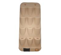 WodGod Dart Holder Wall Mount,Dart Stand Rack Displays 12 Steel/Soft Tip Darts,Dart Display with Storage Bag,Dart Sharpener,Dart Wrench,Screwdriver,Screws and expansion tube