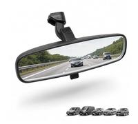 WODHMIEY Car Interior Rear View Mirror Replacement 4385007 Direct Fit Blind Spot Enhanced Rear Visibility for Ford Transit Connect Transit Custom Focus Fiesta C Max 1C1517T695AA1C6J ABS Glass Easy