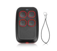 WODHMIEY Wireless Copy Remote Controller, 4 Button Wireless Remote Control Opener, 250-913MHz Full Band, Supports Wide Range of Rolling Codes Encrypted Copying, Multiple Colors (Red)
