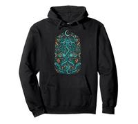 Wodnik Slavic Water Spirit Pagan Myth Folklore Art Pullover Hoodie