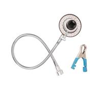 Wodsty 1/2 Drive Torque Angle Gauge with Adjustable Soft Handle, Professional 360 Measuring Tool for Torque Wrench and Ratchet, for Most Cars and Vehicles