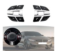 Wodsty 10-Pack Car Steering Wheel Button for M Sport Replacement Kit, FOR for F10 F11 F30 F31 M2 M3 M5 X5M and Other F-Series Models