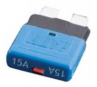 Wodsty 12V 24V Resettable Circuit Breaker Blade Fuse, 5-30A Automatic/Manual Reset, ATC Type, for Automotive Marine and RV Applications