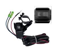 Wodsty 12V Winch Control Rocker Thumb Switch with Mounting Bracket for ATV and UTV Winches up to 6000 lbs, 3-Meter Wire, Waterproof