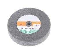 Wodsty 150mm x 25mm Polishing Buffing Wheel for Bench Grinder, Silicon Carbide Abrasive, Medium Density P240 Grit for Metal, Wood, Plastic and PCB