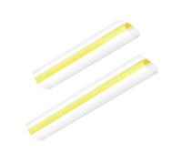 Wodsty 2 Pack Acrylic Line Magnifiers, 2 Clear Rulers, 6.3 and 8.7