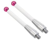 Wodsty 2pcs A-5000-3709 CMM Touch Probe Stylus Stem with 6mm Ball Tip, 50mm Length, Stainless Steel Threaded Handle for Coordinate Measuring Machine