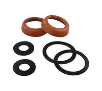 Wodsty 2PCS Leather Sleeve Piston for Ring and O-for Ring Replacement Parts for 75 Type Hand Pump, 53mm Inner Diameter, 4mm Thickness