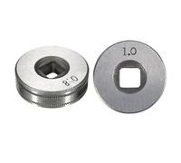 Wodsty 2PCS V-Groove MIG Welder Wire Feed Drive Roller Parts for Clarke, SIP, MIG100/130/160/180/200, 0.6/0.8 + 0.8/1.0 mm