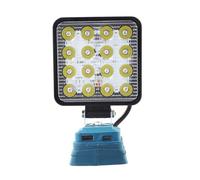 Wodsty 4 Inch 16 LED Work Light Flashlight with USB Charging Port for Bosch Li-Ion Battery, Handheld Spotlight for Workshop and Outdoor