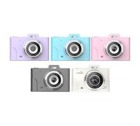 Wodsty 48MP Digital Camera with 8X Zoom, FHD 1080P Autofocus Compact Camera for Beginners, Integrated Flash Light and Face Detection, Pink (Purple)