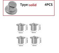 Wodsty 4Pcs Dowel Centre Point Set, 6/8/10/12mm Steel Wood Tenon Marker Pins for Accurate Timber Joinery Alignment