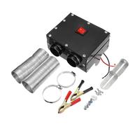 Wodsty 500W 12V/24V Car Truck Heater, Portable Car Space Heater with Windshield Demister Defroster, ABS & Iron Construction for Cars, Trucks, Buses, Motor Homes, Campers, Boats - Quick Heating