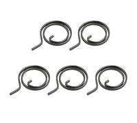 Wodsty 5Pcs Black Stainless Steel Door Handle Springs Replacement For Torsion Coil For Lever Knob Latch Repair For Fmtb-Msnh Fw-Msdnh Series Interior Use(FMTB-MSA)