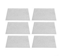 Wodsty 6-Pack Plastic Queen Excluders for Beekeeping, Cuttable Hive Tool to Separate Queen from Worker Bees(50.5x35.5cm white)