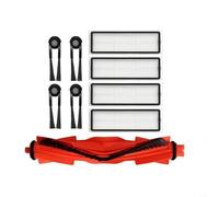 Wodsty 9-Piece Accessory Set for Xiaomi H40 OV51 Vacuum Cleaner with Tangle-Free Main Brush, Edge Brushes and Air Filters