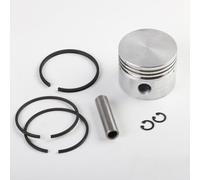 Wodsty Air Compressor Piston and Piston Rings Replacement Kit for 42mm 47mm 48mm 51mm 65mm Piston-Type Air Pumps, 7-Piece Set with Pin and Circlip