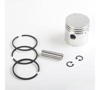Wodsty Air Compressor Piston and Piston Rings Replacement Kit for 42mm 47mm 48mm 51mm 65mm Piston-Type Air Pumps, 7-Piece Set with Pin and Circlip