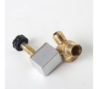 Wodsty Air Compressor Solenoid Valve, Unloading Bleed Check Valve with Oil- and Mute Design, Cast Aluminum for Air Tools and Pumps