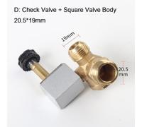 Wodsty Air Compressor Solenoid Valve, Unloading Bleed Check Valve with Oil- and Mute Design, Cast Aluminum for Air Tools and Pumps