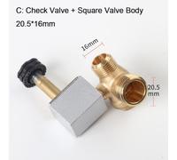 Wodsty Air Compressor Solenoid Valve, Unloading Bleed Check Valve with Oil- and Mute Design, Cast Aluminum for Air Tools and Pumps
